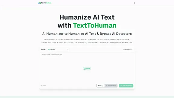 Humanize AI Text - Unlimited Free AI Text Humanizer
