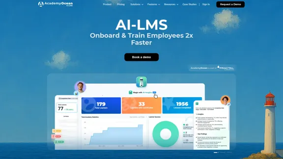 AI-LMS AcademyOcean - платформа для адаптации и обучения сотрудников