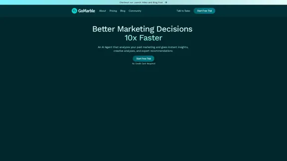 GoMarble - ИИ-агент для производительного маркетинга и креативного интеллекта