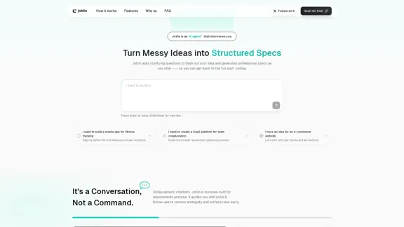 Jotlin - Инструмент анализа требований на основе ИИ