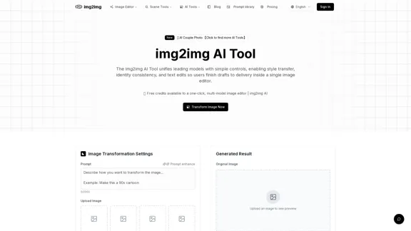 Инструмент AI img2img - Преобразование изображений без потери деталей
