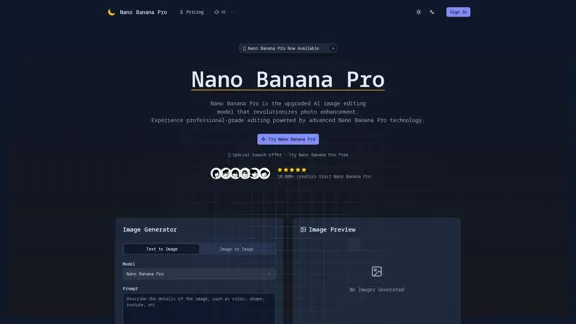 Nano Banana Pro & 2 - Продвинутый AI редактор изображений
