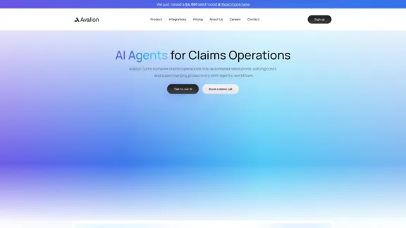 Avallon - Упрощение операций по обработке претензий с помощью автоматизации