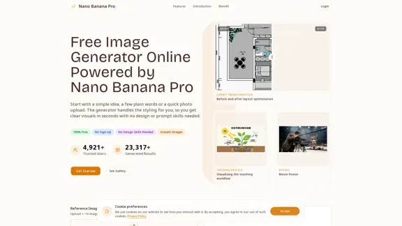 Nano Banana Pro - 在线免费AI图像生成器