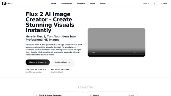 Flux 2 - 用于惊艳在线创作的AI图像生成器