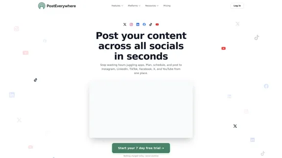 PostEverywhere - ソーシャルメディア管理ツール
