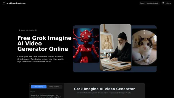 Grok Imagine AI - Try the Grok AI Video Generator Online