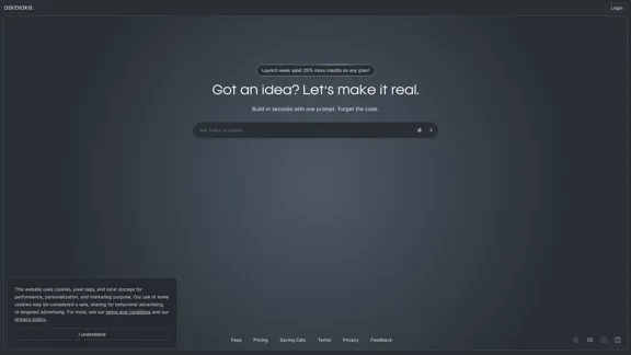 AskBlake - 開発を再定義するAI駆動のウェブアプリビルダー