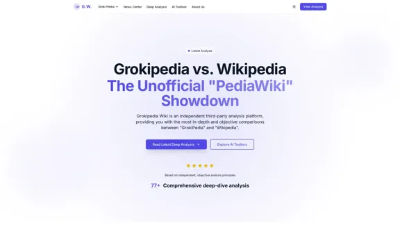 Grokipedia - AI-generated online encyclopedia competing with Wikipedia