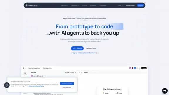 Supernova.io - 產品團隊的人工智慧驅動平台