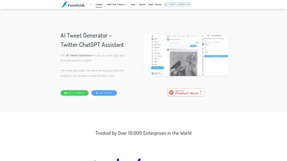 Tweet Grok - 創造的生成とソーシャルエンゲージメントのためのAIツール