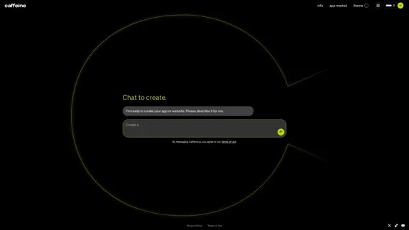 Caffeine - A Self-Writing Internet Technology