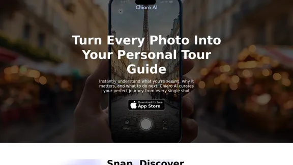 Chiaro AI - Mach jedes Foto zu deinem persönlichen Reiseführer.
