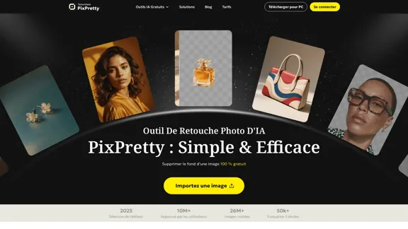Tenorshare PixPretty - Free AI photo editing tool to remove background online, batch retouching and more.