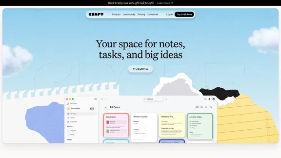 Craft - Premium-Schreiberlebnis, das Sie auf all Ihren Geräten begleitet.