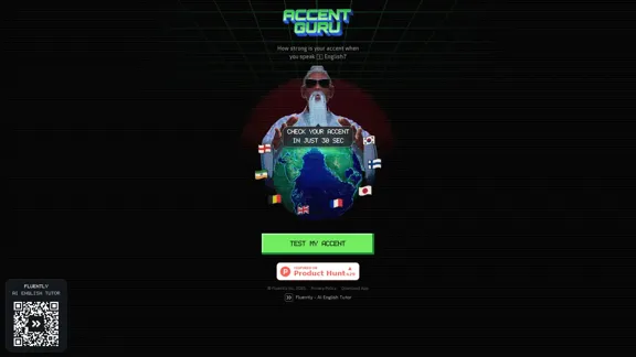 Accent Guru - Kostenloser Englisch Akzenttest