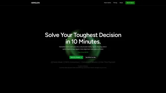 Hemelion - Умные цифровые инструменты для реальных решений