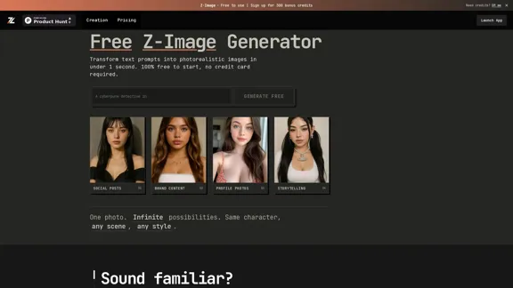 Z-Image Turbo - Kostenloser effizienter KI-Bildgenerator