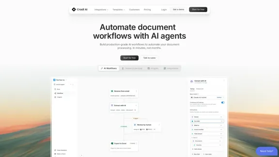 Cradl AI - Automatiza los flujos de trabajo de documentos internos con IA