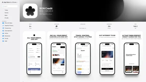 BON Credit Приложение - Магазин приложений