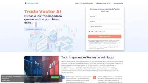 Trade Vector AI - Chilenische Investitionsplattform mit KI