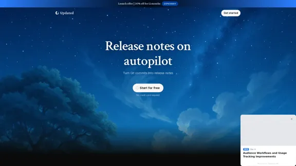 Actualizado - La forma más sencilla de publicar notas de versión