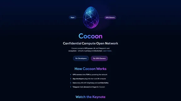 Cocoon - 機密計算開放網絡