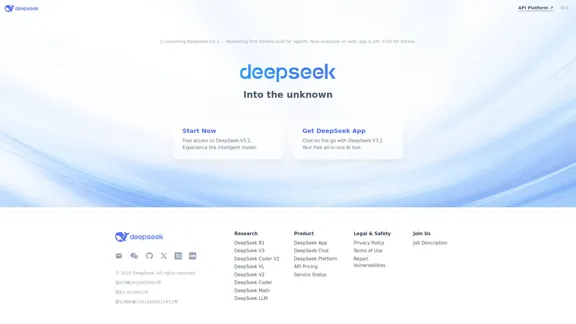 DeepSeek - desvenda o mistério da AGI com curiosidade