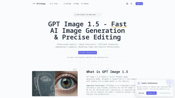 GPT2Image - AI Image Creator and Editor