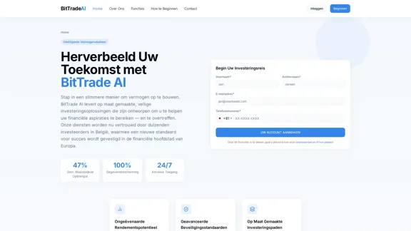 BitTrade AI - Krypto-Handelsplattform in Belgien