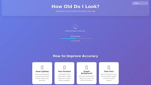 How Old Do I Look? - AI Age Estimation Tool