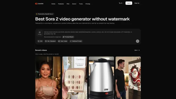 CreatOK - Erstellen Sie gewinnende KI-native Videos