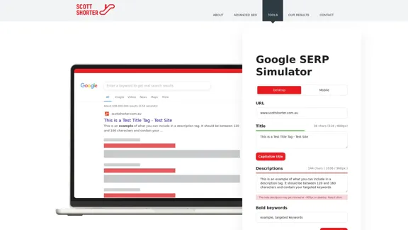 SERP Preview Tool - Der beste SERP-Simulator!