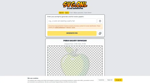 AI SVG Generator - svg.onl