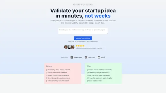 CheckFast - Оцените рыночный спрос и финансовую жизнеспособность