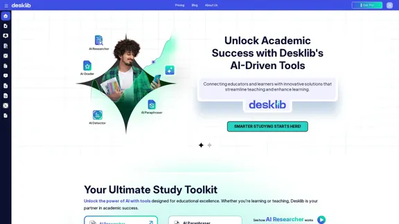 Desklib - 為學生提供的人工智慧學習工具