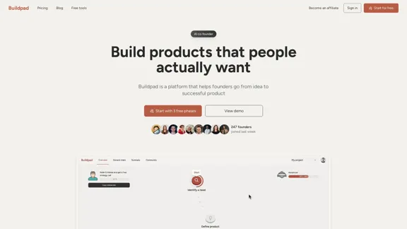 Buildpad - Construa produtos que as pessoas realmente desejam