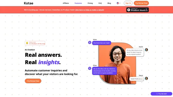 Kotae | Converta Visitantes do Site em Clientes