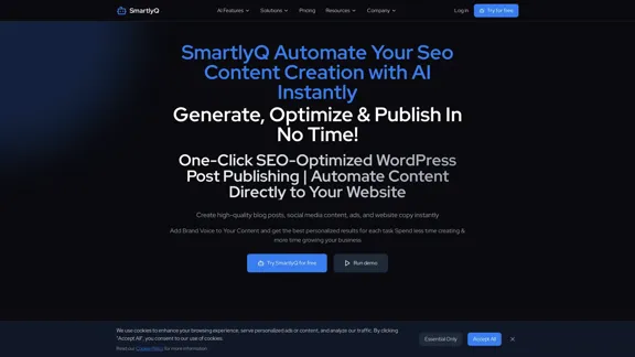 SmartlyQ - Generate Content That Sells, Immediately