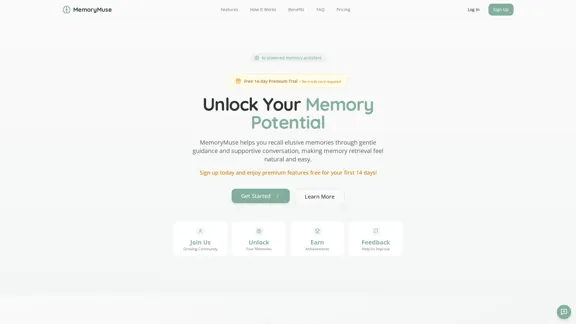 MemoryMuse - Unlock Your Memory Potential | AI Memory Helper