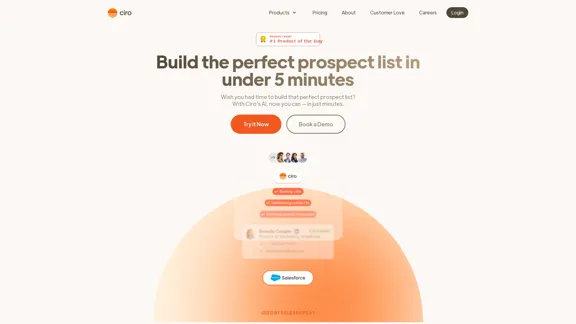 Ciro - Create the ideal list of potential clients.