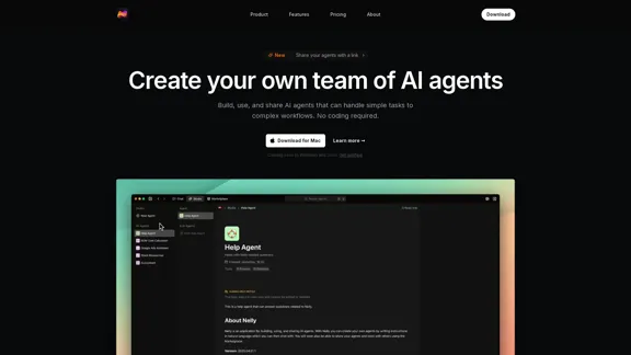 Nelly - Uma plataforma completa de agentes de IA