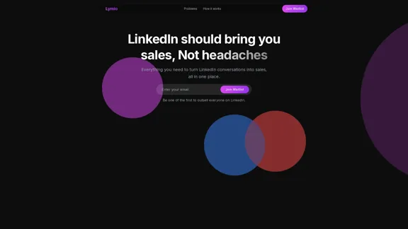 Lymio - 您的 LinkedIn 銷售助手