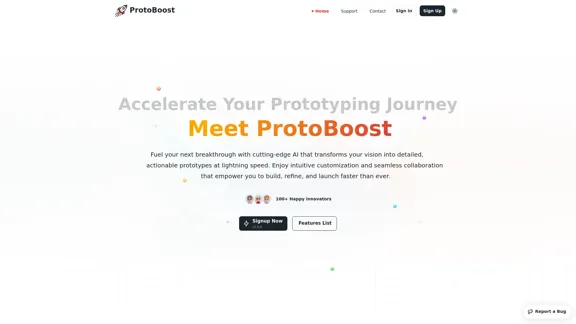 ProtoBoost.ai - Potencializando Protótipos Rápidos Impulsionados por IA