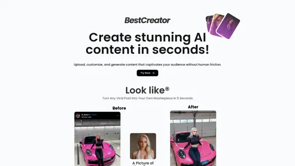Best Creator - Mühelos fesselnden Inhalt erstellen