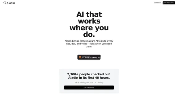 Aladin AI - Ferramentas inteligentes para o seu navegador