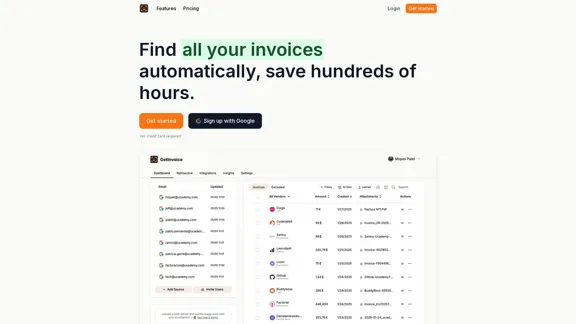 GetInvoice - Программное обеспечение для автоматизации счетов и квитанций