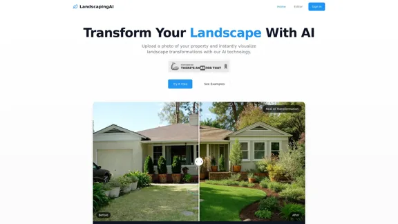 LandscapingAI - Change Your Property