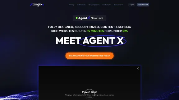 Xagio - Logiciel SEO alimenté par l'IA pour une optimisation sans effort