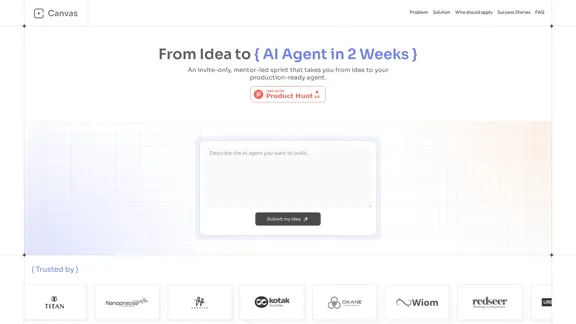 AI Builder's Program - 大胆なAIアイデアのための実践的なメンター指導による14日間のスプリント